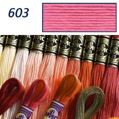DMC 603 - mouliné - pamut osztott hímzőfonal