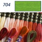 DMC 704 - mouliné - pamut osztott hímzőfonal