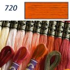 DMC 720 - mouliné - pamut osztott hímzőfonal