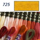 DMC 725 - mouliné - pamut osztott hímzőfonal