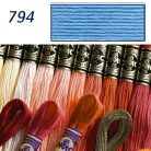 DMC 794 - mouliné - pamut osztott hímzőfonal