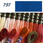 DMC 797 - mouliné - pamut osztott hímzőfonal