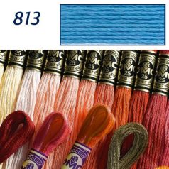 DMC 813 - mouliné - pamut osztott hímzőfonal