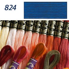 DMC 824 - mouliné - pamut osztott hímzőfonal