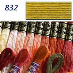 DMC 832 - mouliné - pamut osztott hímzőfonal
