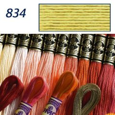 DMC 834 - mouliné - pamut osztott hímzőfonal