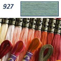 DMC 927 - mouliné - pamut osztott hímzőfonal
