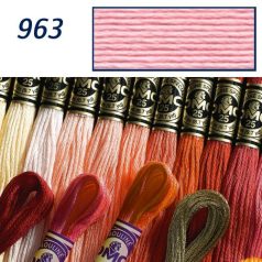DMC 963 - mouliné - pamut osztott hímzőfonal