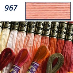 DMC 967 - mouliné - pamut osztott hímzőfonal