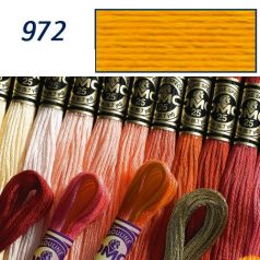 DMC 972 - mouliné - pamut osztott hímzőfonal