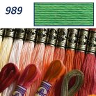 DMC 989 - mouliné - pamut osztott hímzőfonal