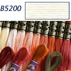 DMC B5200 - mouliné - pamut osztott hímzőfonal