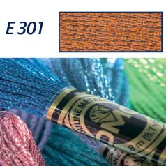   DMC E301 - mouliné - Light Effect fémszálas osztott hímzőfonal