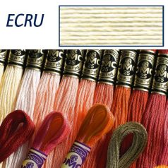 DMC ECRU - mouliné - pamut osztott hímzőfonal