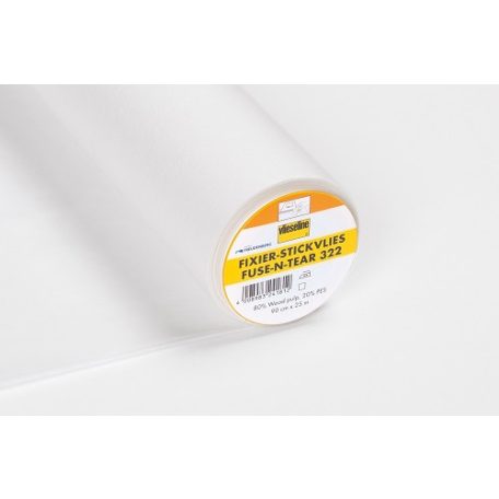 Vliseline _ Fixier Stickvlies - vasalható freezer papír - 90 cm - fehér