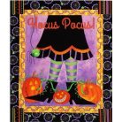 Pamutvászon - textilcsomag - Vidám őszi anyagokkal Happy Halloween!