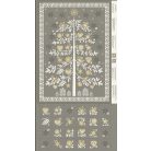 Adventi kalendárium - Arany-szürke fenyő - Makower