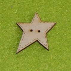 Gomb - a foltos dolgok feldobására - Csillag