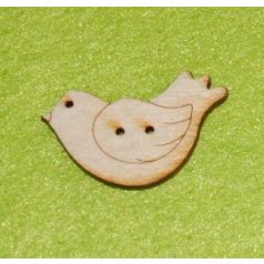 Gomb - a foltos dolgok feldobására - Madár