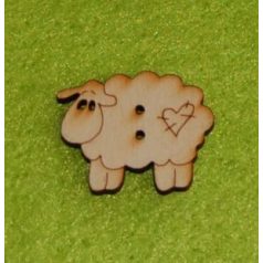 Gomb - a foltos dolgok feldobására - Bárány 