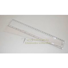 Hímezhető vonalzó 30 cm - 12 inch