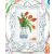Tulipánok – RTO keresztszemes készlet kerettel – FA011 – 3,5×5,5 cm
