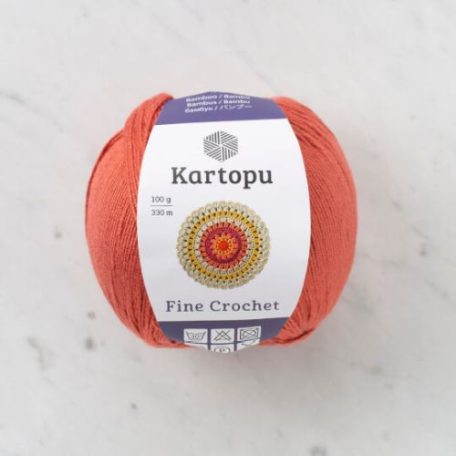 Fine Crochet kötőfonal - K1264 - rókabarna