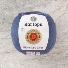 Fine Crochet kötőfonal - K1533 - farmerkék