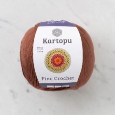 Fine Crochet kötőfonal - K1892 - sötétbarna