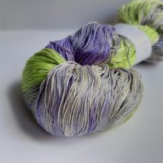 Indiai hernyóselyem fonal - Orgona - Mulberry Silk