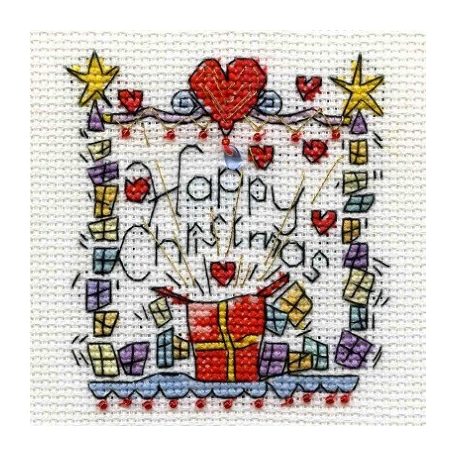 Michael Powell keresztszemes készlet - Happy Christmas - LG013