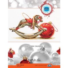 RTO keresztszemes készlet - Hintaló és gömbdísz - M644