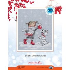   RTO keresztszemes készlet - Karácsonyi tánc a hóesésben - M652