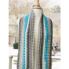 Papatya Cake - színátmenetes fonal - 216 - barna-kék