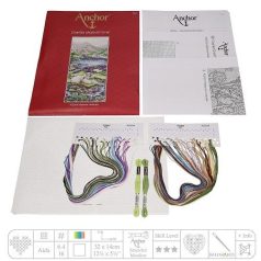 Anchor keresztszemes készlet - Felvidéki táj - PCE0816