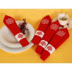 Vervaco előfestett szalvéta - Hópelyhek - PN-0013010