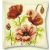 Keresztszemes párna - Mezei virágok előnyomott mintával - 40x40 cm -PN-0144874