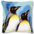Keresztszemes párna – Pingvinek - 40×40 cm -PN-0147725