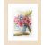 Virágos vödör – keresztszemes készlet - Lanarte PN - 0154326