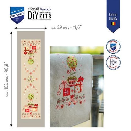 Vervaco keresztszemes futó - Karácsonyi ajándékok - PN-0156092