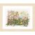 Madarak és rózsák – keresztszemes készlet - Lanarte PN-0157494 - 37 x 25 cm
