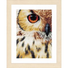   Bagoly - keresztszemes készlet - Lanarte PN-0157518 - 19 x 26 cm