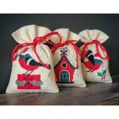   Vervaco keresztszemes illatzsák készlet - Madarakkal  - PN-0162245