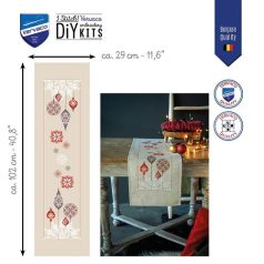   Vervaco keresztszemes futó - Karácsonyi díszek - PN-0166611