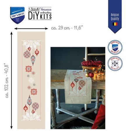 Vervaco keresztszemes futó - Karácsonyi díszek - PN-0166611