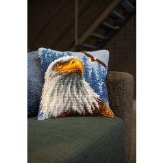   Vervaco keresztszemes párna -PN-0180284- Fehér fejű réti sas