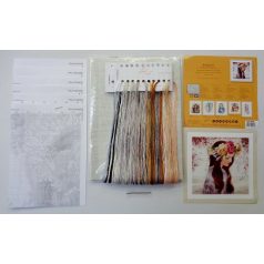 Lanarte keresztszemes készlet - Virágok napja - PN-0184498