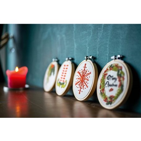 Modern Ebroidery Kit - Karácsony - PN-0198862