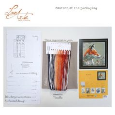 Lanarte keresztszemes készlet - Róka