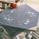 Vervaco előnyomott terítő - Mókus és szarvasok - PN-0202652